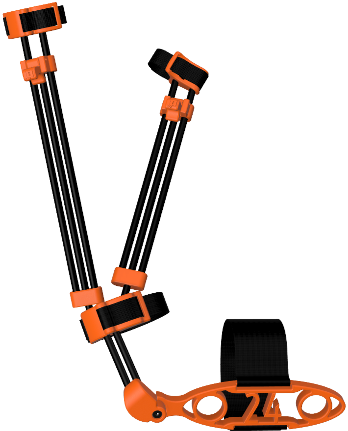 Adjustable basketball shooting aid that can be customized. This should aid also adjusts to every player.